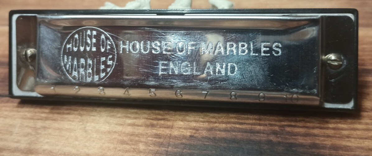 “House of Marbles" 10hole Harmonica Made in England Key CVintage eBay