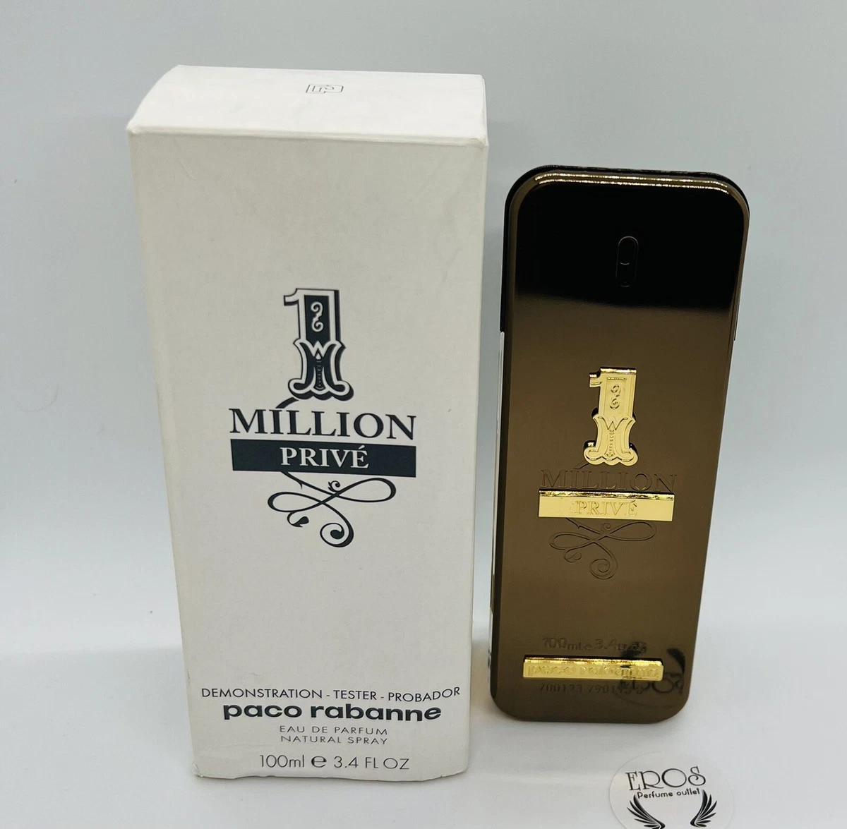 Umoderne forudsigelse sammenbrud 1 Million Prive by Paco Rabanne EDP 3.4 fl oz 100 ml Tester Box  Discontinued!! | eBay