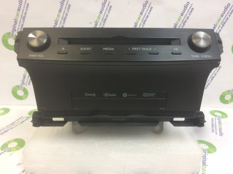 Lexus IS200T IS300 2014-2017 OEM Gracenote navegación AM FM único CD radio HD Foto 3 de 4
