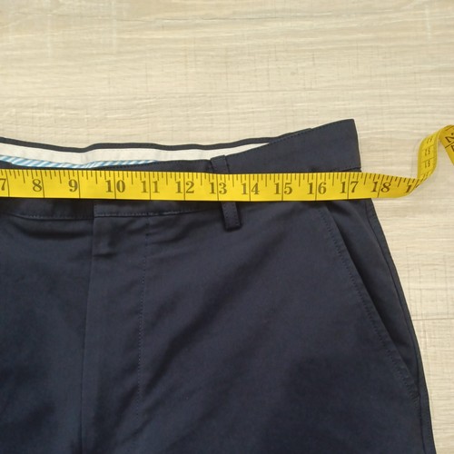FootJoy Men's Size 34 Navy Blue Flat Front Golf Shorts W34 NICE!! EUC - Picture 7 of 9
