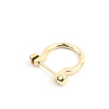D Ring With Screw Metal Shackle Connector Bag Gold Silver C9Omega