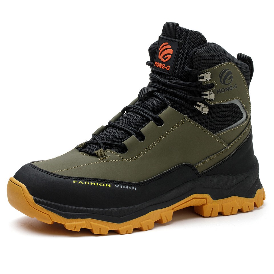 Men's Safety Shoes Composite Toe Shoes Work Boots Indestructible Waterproof Shoe Wven I.34657143