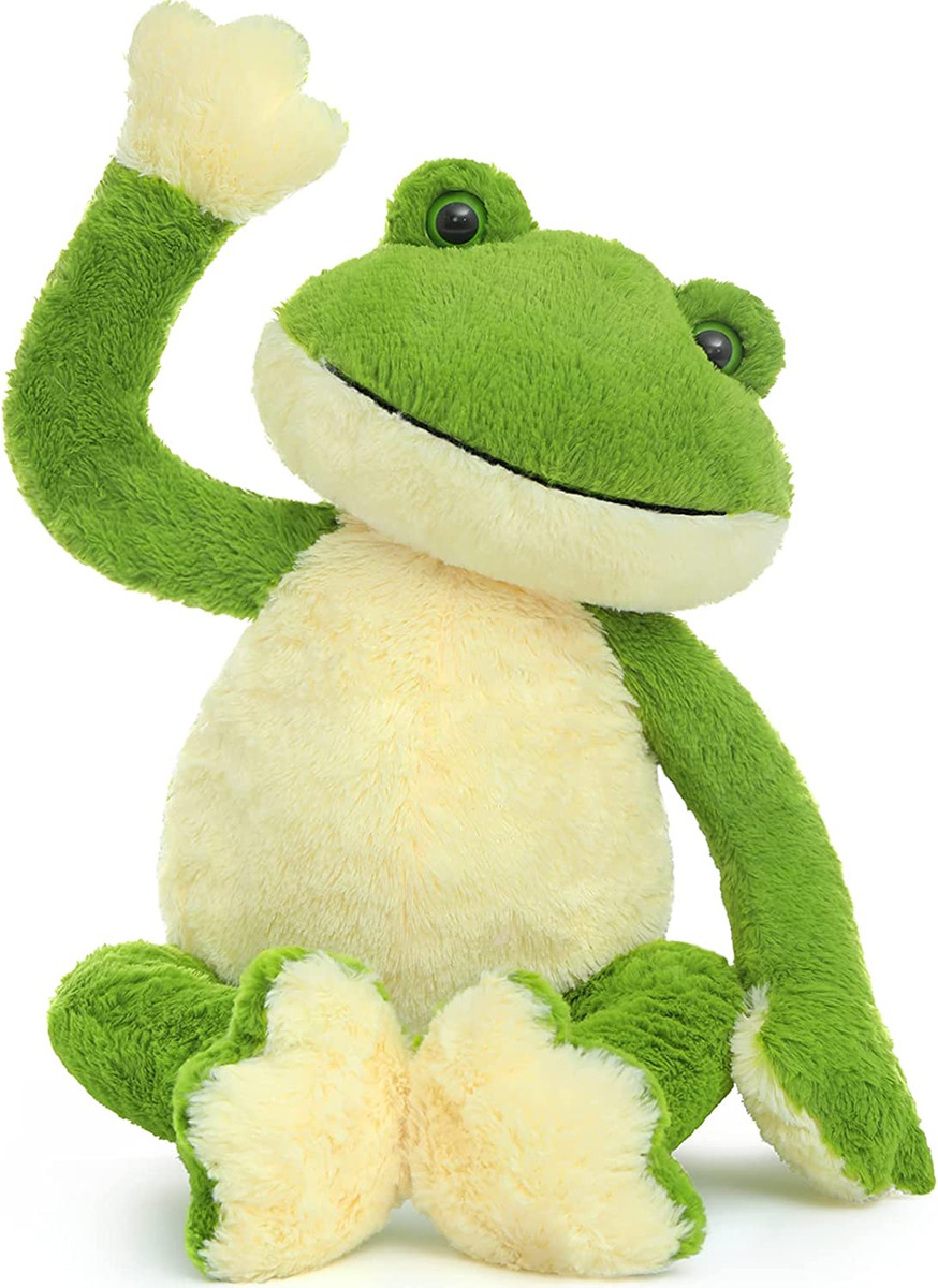 Frog Stuffed Animal - 24 Inch Stuffed Frog Plush Toy Long Legs&Arms  Huggable Plu