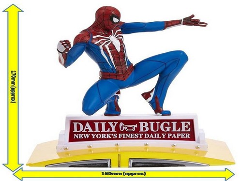 Marvel Gallery Spider-Man on New York Yellow Taxi Statue by Diamond Select - Picture 2 of 10