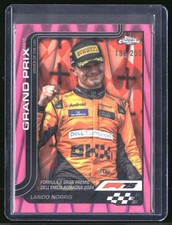 2025 Topps Chrome Formula 1 F1 Lando Norris Pink RayWave 188/250 #128
