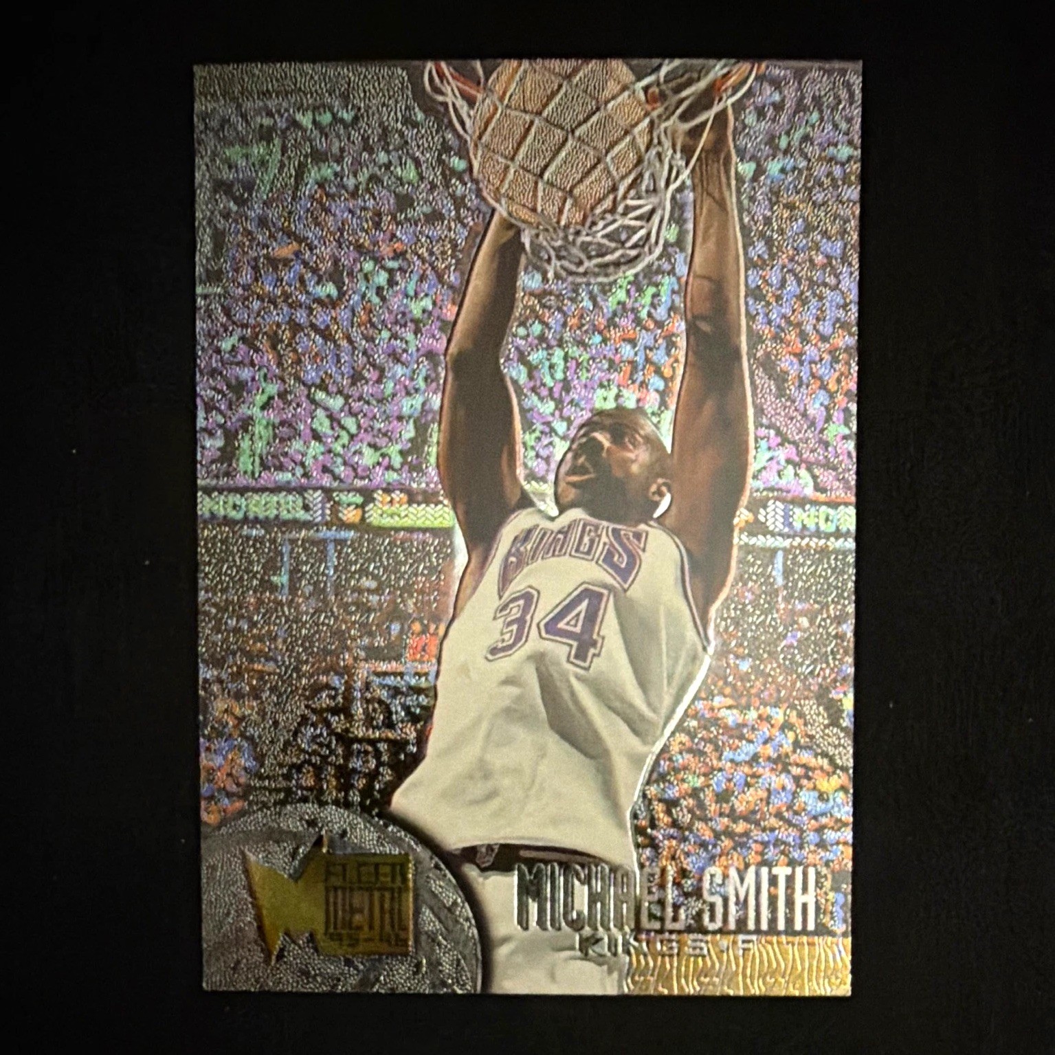 Fleer 1996-97 Ultra Michael Smith Rookie #188 Sacramento Kings NBA Card