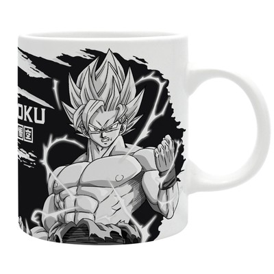 Dragon Ball Tasse 320ml DBZ Goku B&W Subli Mit Box Keramiktasse ABYSTYLE