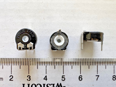 10 Pcs PT10MV10-204A2020 PIHER Potentiometer 1Turn Horizontal THT 10MM 200kΩ ±20