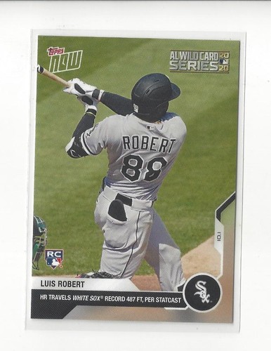 2020 Topps Now 349 Luis Robert Jr.