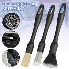 3teilig Pinsel Set Autopflege Reinigungspinsel -Detailing Brush