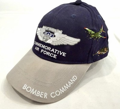 Vtg Commemorative Air Force CAF Hat Bomber Command Ghost Squadron Hat