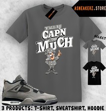Shirt Match AJ 4 Cave Stone 2025 Sneaker Matching Sneakerhead C Captain T-Shirt