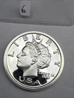 Norfed 2005 1/2 oz Silver Round Proof 10 Liberty Dollars .999 Fine Silver