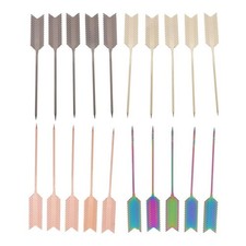 NEUE Cocktailspie&szlig;e aus Edelstahl, 11 cm (5er Pack) &ndash; Getr&auml;nke