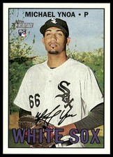2016 Topps Heritage #632 Michael Ynoa RC Chicago White Sox NM+