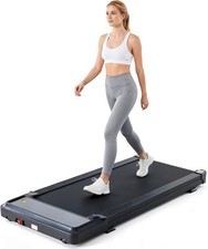Compact Under-Desk Treadmill   0.6  3.1 MPH, Quiet  Foldable