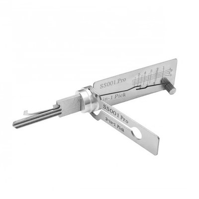 Hook And Pickup Tool Kit 2 In 1 Portable Lock Picking Set Ergonomic Handle**