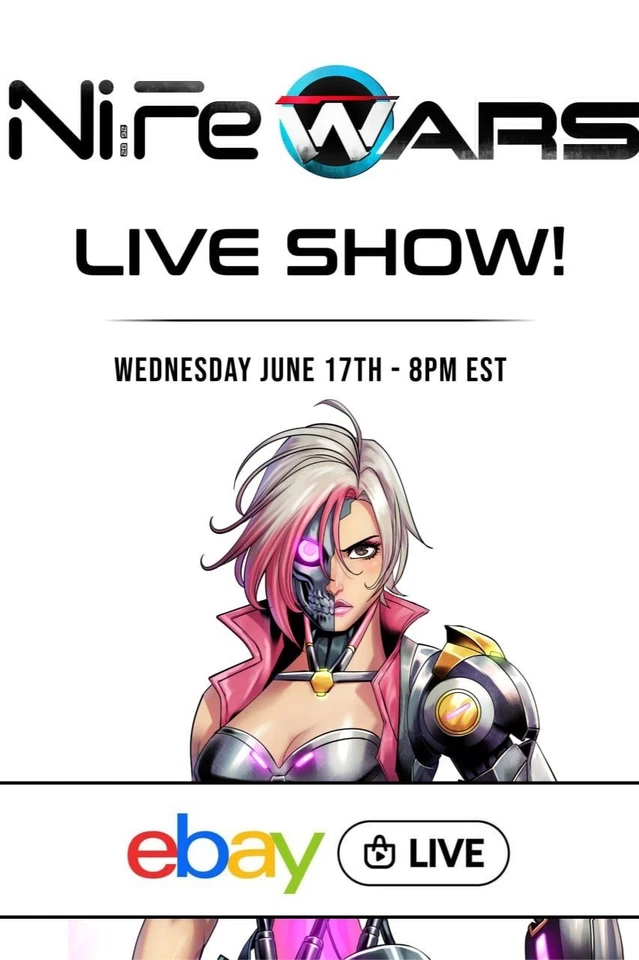NiFe WARS - Comics, Stickers and SIGNED ITEMS! (AND ANIME!)