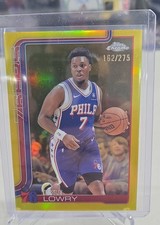 2025-26 Topps Chrome - Kyle Lowry #152 Yellow Refractor /275