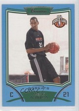 2008-09 Bowman Draft Picks & Stars Rookie Blue 440/499 Alexis Ajinca #129 0a1