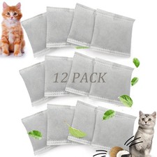 12 Pack Universal Odor Eliminator for Hooded Cat Litter Box, Natural Activate...
