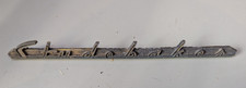 Studebaker Gold Tone Paint Line Emblem 1953 1954 1955 One