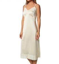 Shadowline Lingerie Adjustable Strap Full Slip - Plus Beige