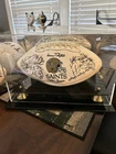 New Orleans Saints 2010 Team Autographed Collector Series Football By Baden