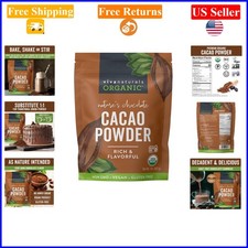 Organic Cacao Powder 2lb Unsweetened Gluten-Free Baking Smoothies
