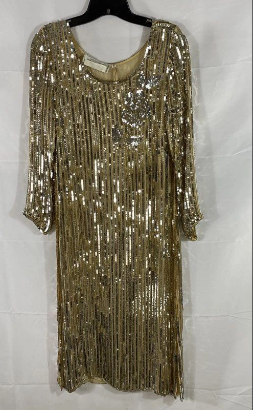 Cocktail Gold 1980s Vintage Dresses for Women for sale | eBay Cocktail Gold 1980s Vintage Dresses for Women for sale | eBay