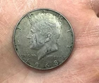 1968-D Kennedy Half Dollar 40% Silver Ungraded US Coin Exact Coin Shown (1-coin)
