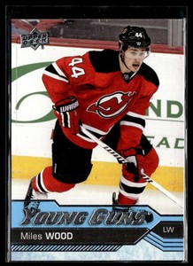2016-17 Upper Deck Young Guns Miles Wood Rookie New Jersey Devils #453
