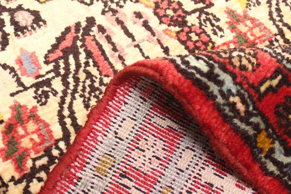 Vintage Hand-knotted Runner Rug 2'1" x 8'4" Traditional Oriental Wool Carpet - Image 4 of 4