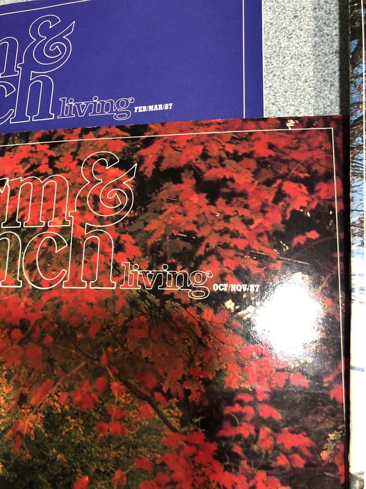 Farm And Ranch Living Magazine (9) 1987, 1988, 1990, 91, 92 & 93 Farming Life - Image 2 of 4