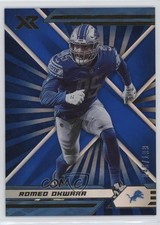 2021 Panini XR Blue 46/199 Romeo Okwara #35 15ez