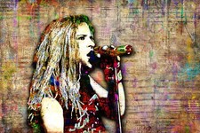 Andrew Wood Mother Love Bone 12x18in Poster  Wood Pop Art  Free Shipping US