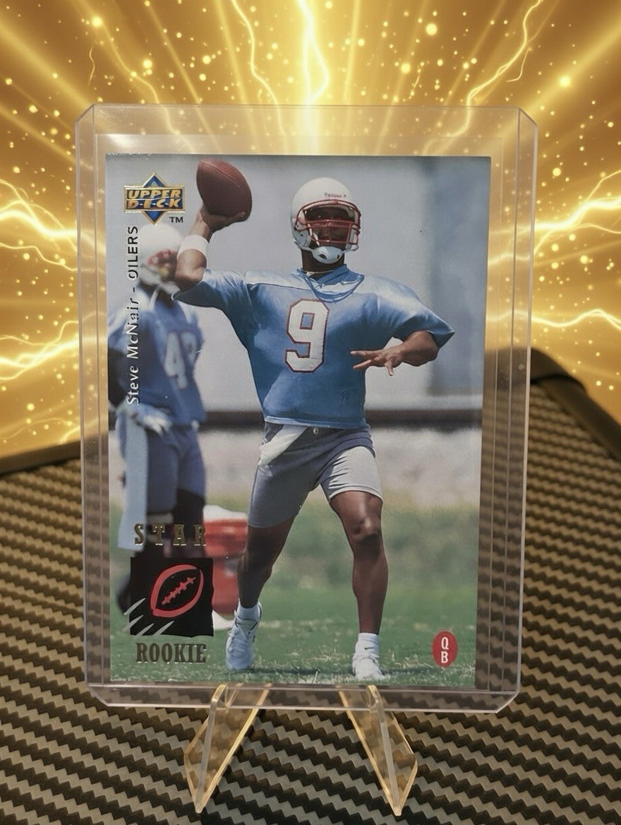 1995 Upper Deck - Star Rookie Steve McNair #3 Electric Gold (RC)