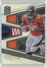 2018 Panini Spectra Building Blocks 73/99 Bradley Chubb #17 3wl
