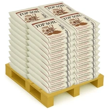 Michigan Peat Garden Magic Organic Potting Top Soil Blend, 40 lb Bag, 60 Pack