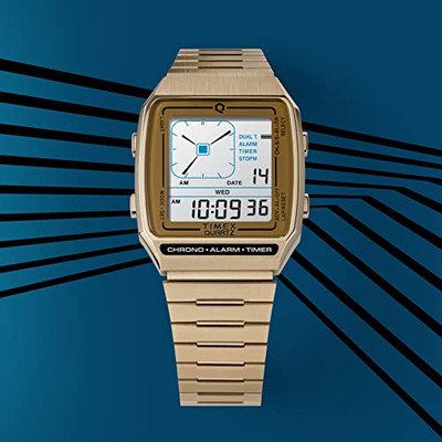 TIMEX Men TW2U72500 watch Gold | eBay