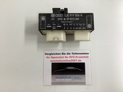 VW Golf 4 Steuergerät Relais Lüfter Kühler Kühlerlüfter 1J0919506K 898972000