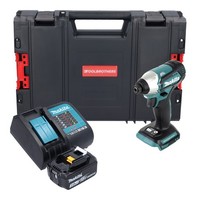 Makita DTD 155 SF1J-R Akku Schlagschrauber 18V 140Nm + 1X Akku 3,0 Ah + Lader