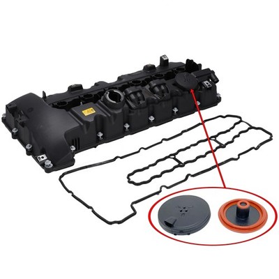 Ventildeckel + Dichtung für BMW 3er E90-E93 5er E60 E61 F10 F11 N53 11127548196