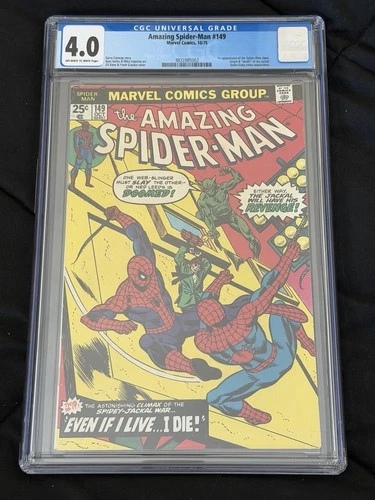 Amazing Spider-Man #149 (Oct 1975) CGC 4.0~O/W to WP 1st App of Spider-Man Clone
