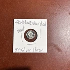 1 Gram .999 Fine Silver Skeleton Indian Head Round Proof FREE SHIPPING