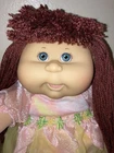 Cabbage Patch Kids Play Along 2004 Girl Doll Red/ Brown Hair Blue Eyes.