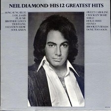 Neil Diamond   His 12 Greatest Hits, FREE shipping after first CD