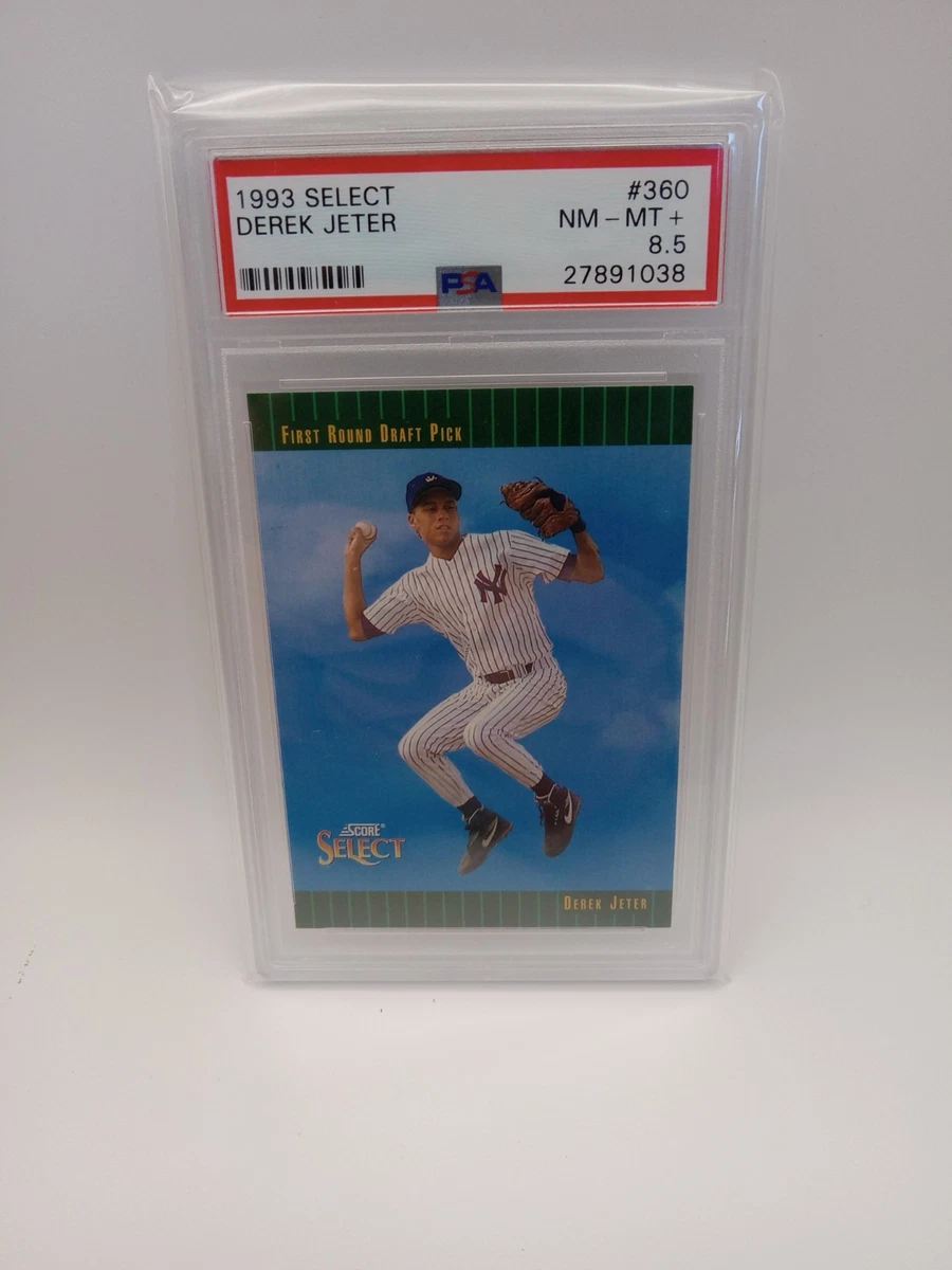 Derek Jeter Professional Sports Authenticator (PSA) 8.5 Graded