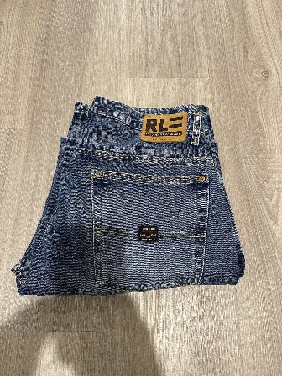 Vintage polo Ralph Lauren jeans for men straight leg y2k