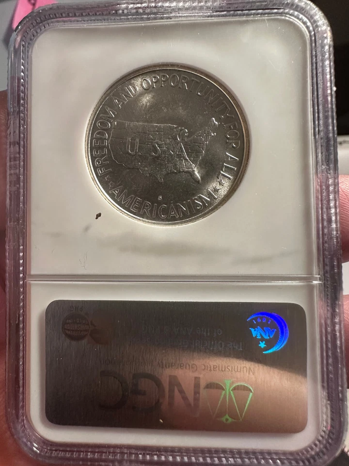 1954-S Washington-Carver 50C NGC MS 65 Silver Commemorative Half lot# 896 - Image 2 of 4